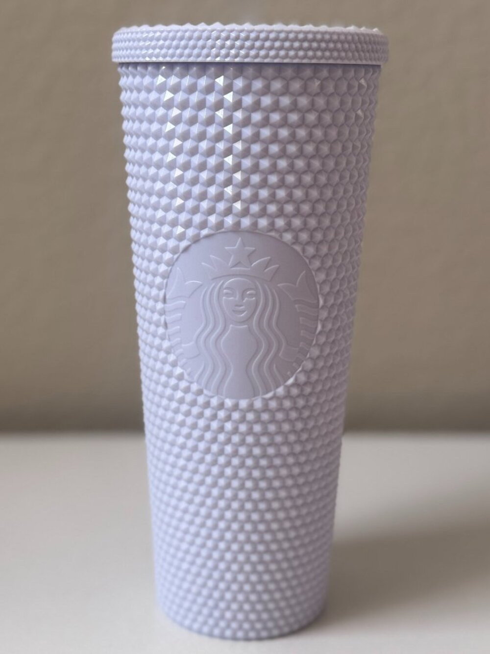 Starbucks White Studded Venti Cold Cup Tumbler w/ Straw 24oz Spring 2024